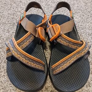 Custom Chaco Z1 Sandals, 8 wide, vibram soles